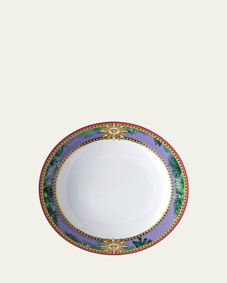 Jungle Animalier Rim Soup Bowl